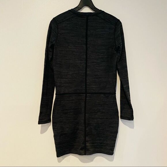Athleta Destiny Dark Gray Knit Dress Size XS - Picture 4 of 7